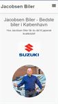Mobile Screenshot of jacobsenbiler.dk